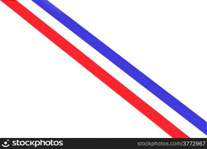 Stripes in colors of the dutch national flag