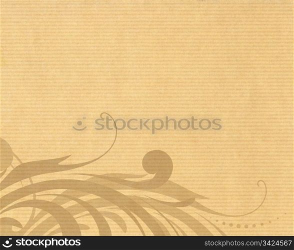 stripes paper texture with floral design