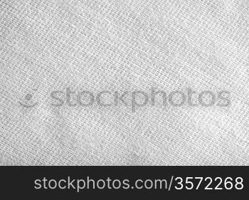 Structure a white fabric macro