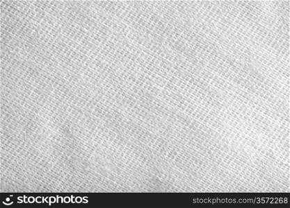 Structure a white fabric macro