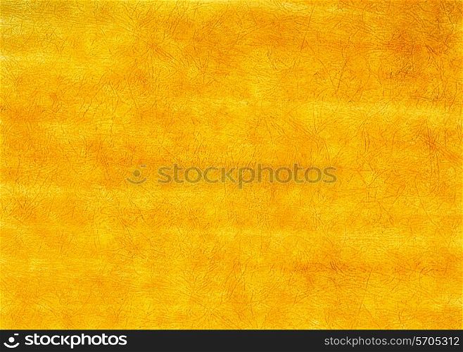 Structure of a skin of yellow colour