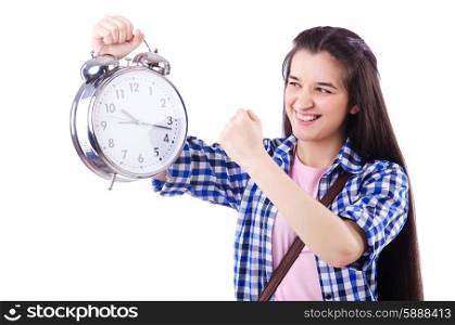 Student failing to meet deadlines for her studies