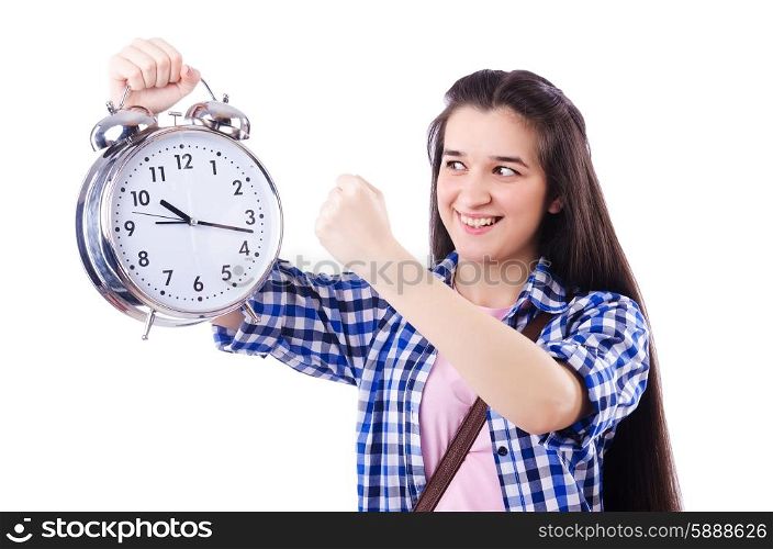 Student failing to meet deadlines for her studies
