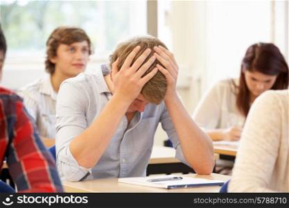 Student struggling in class