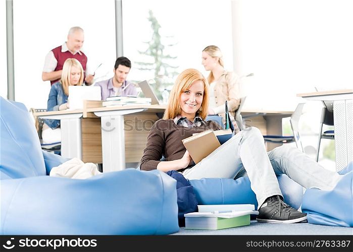 Students and professor - education and learning at high school or university