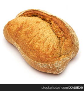 Studio shot of Loaf of bread isolated on a white background. High quality photo. Studio shot of Loaf of bread isolated on a white background