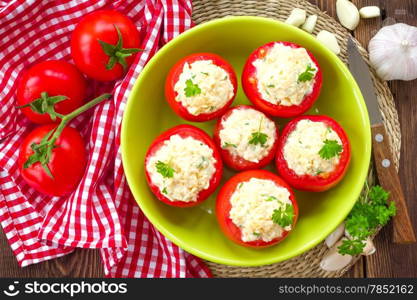 Stuffed tomatoes