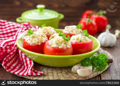 Stuffed tomatoes