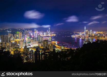 Stunning Light show in Hong Kong
