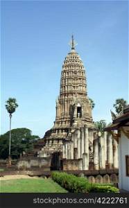 Stupa in wat Phra Si Ratana Mahaphat, Si Satchanalai, Thailand