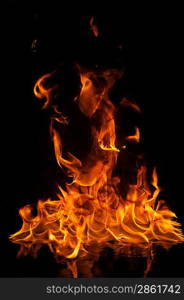 Stylish fire background