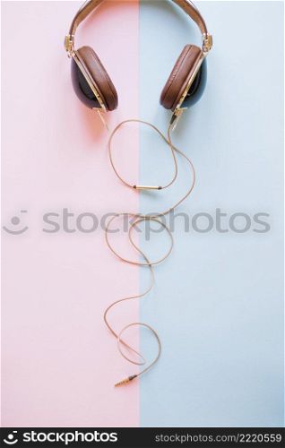 stylish headphones light background