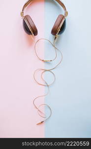 stylish headphones light background