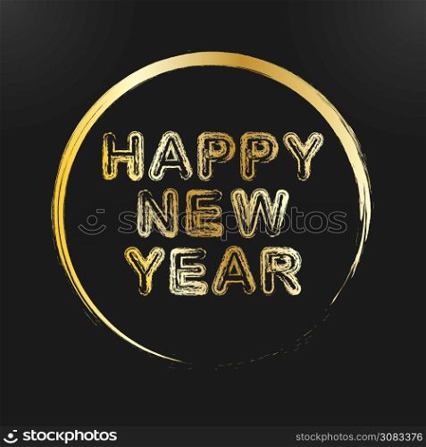 Stylized new year and Christmas greetings for calendar, greeting card, banner. Vector template.