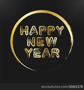 Stylized new year and Christmas greetings for calendar, greeting card, banner. Vector template.