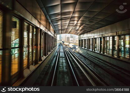 subway tracks in the united arab emirates