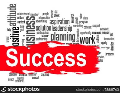 Success word cloud image with hi-res rendered artwork that could be used for any graphic design.. Teamwork word cloud