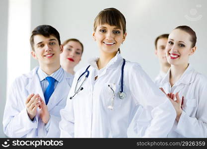 Successful female doctor