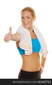 successful weight loss through sport and endurance training in the gym