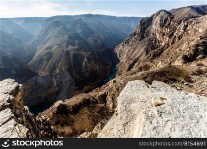 Sulak canyon. Chirkeyskaya HPP. Nature Of The Caucasus. Da≥stan, Russia.. Sulak canyon. Chirkeyskaya HPP.Nature Of The Caucasus. Da≥stan, Russia.