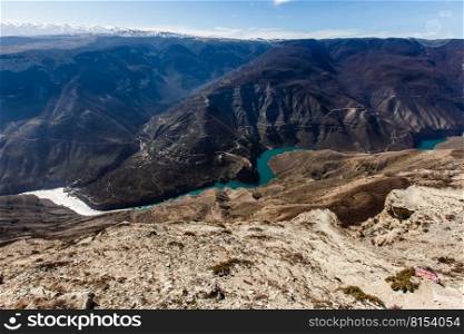 Sulak canyon. Chirkeyskaya HPP. Nature Of The Caucasus. Sights Of The CaucasusDagestan, Russia.. Sulak canyon.Chirkeyskaya HPP.Nature Of The Caucasus.Sights Of The Caucasus