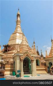 Sule pagoda in Yangon, Burma (Myanmar)