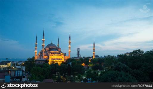 Sultanahmet, blue mosque & Hagia Sophia, Istanbul, Turkey