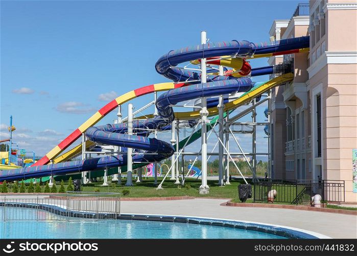 Summer Aquapark Sliders