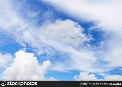 Summer blue sky gradient cloud light white background. The beauty is clear cloudy in the calm calm sun. Place for inscription. Summer blue sky gradient cloud light white background. The beauty is clear cloudy in the calm calm sun. Place for inscription.