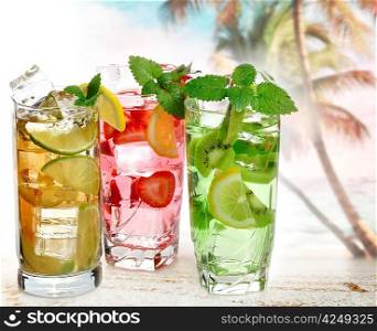 Summer Cold Drinks ,Close Up