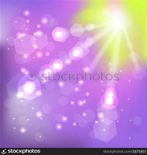 Summer Hot Sun Background for Your Design. Sun Background