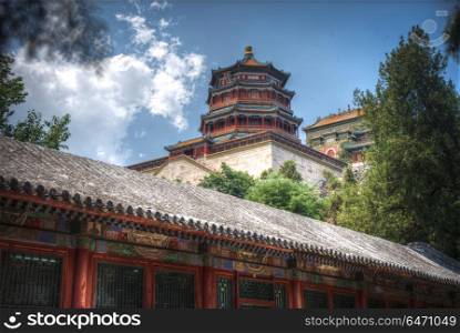 Summer Imperial Palace is the summer residence of the emperors on the outskirts of Beijing.. Summer Imperial Palace