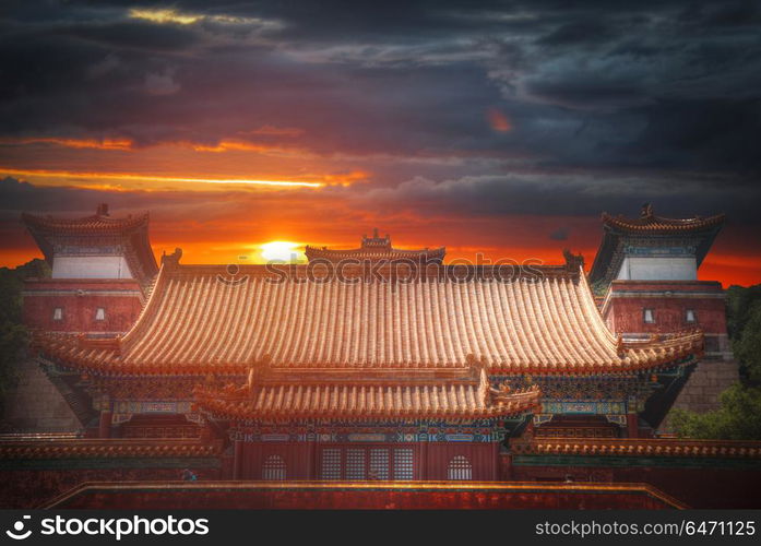 Summer Imperial Palace is the summer residence of the emperors on the outskirts of Beijing.. Summer Imperial Palace