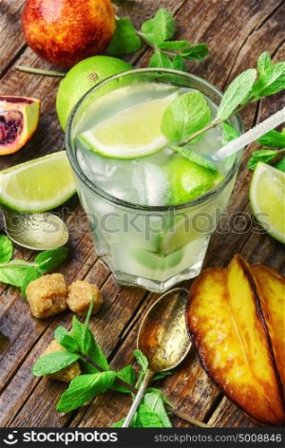 summer refreshing cocktail