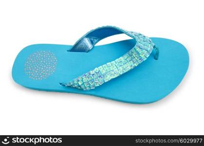 Summer shoe isolated on the white background