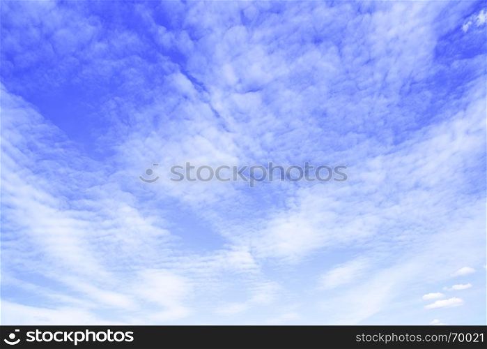 Summer sky and clouds, may be used as background