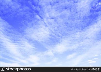 Summer sky and clouds, may be used as background
