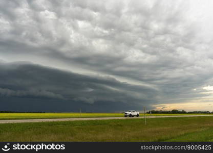 Summer Storms in the Canadian Prairies Dramatic Scenes Summer Storms in the Canadian Prairies Dramatic Scenes