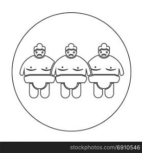 Sumo wrestling People Icon