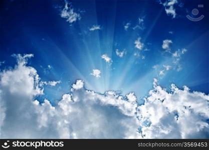 sunbeam in the cloud