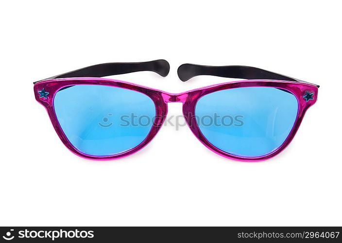 Sunglasses isolated on the white