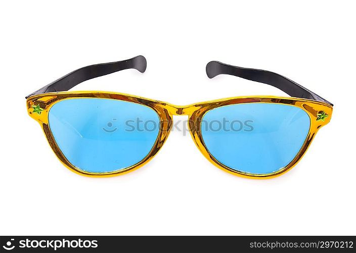 Sunglasses isolated on the white