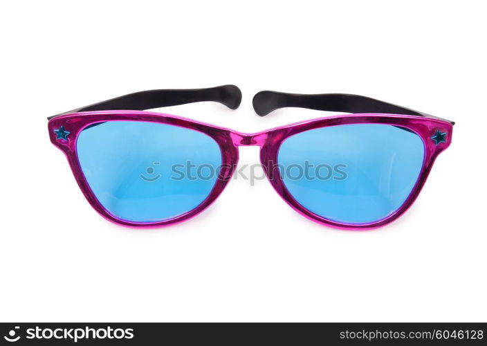 Sunglasses isolated on the white