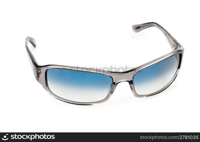 Sunglasses isolated on the white background