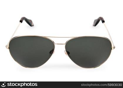 Sunglasses isolated on the white background