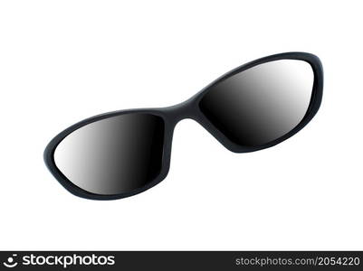 sunglasses isolated on white background. sunglasses isolated