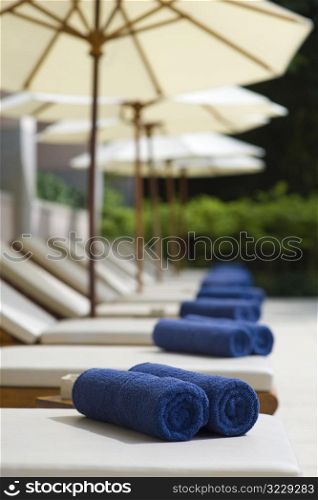 Sunloungers and Towels