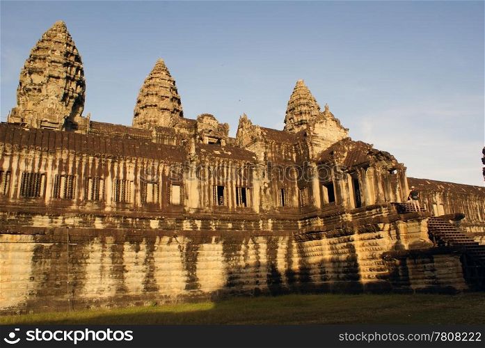 Sunrise and Angkor wat, Cambodia