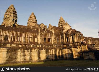 Sunrise and Angkor wat, Cambodia