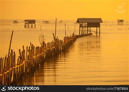 Sunrise , Bang Taboon, South Of Thailand